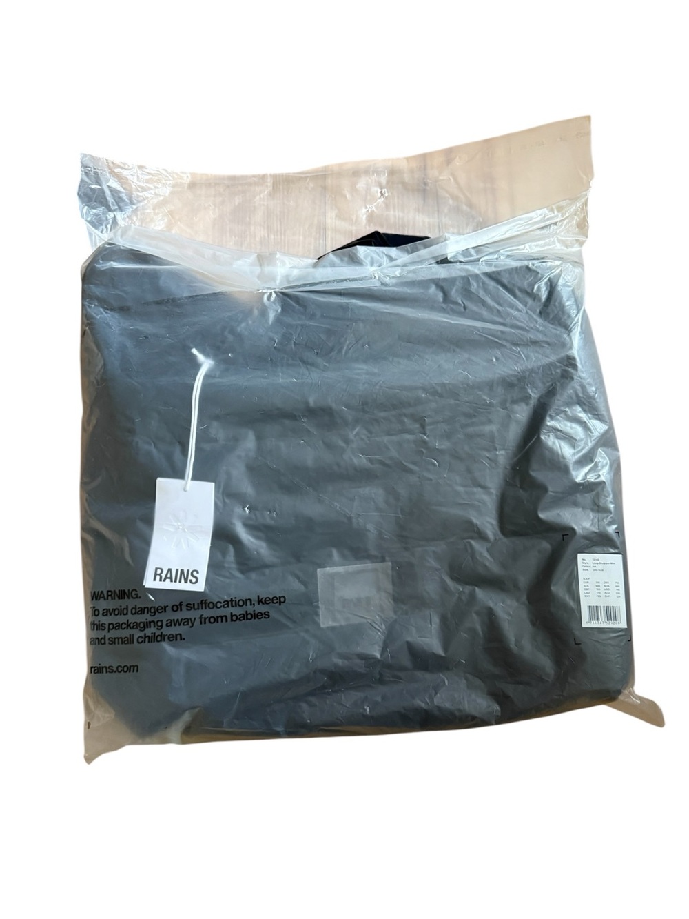 Rains Loop Shopper Mini (Ink) - Picture 9 of 10